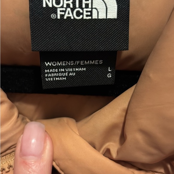 The North Face Women's Tan Puffer Jacket - Picture 2 of 3